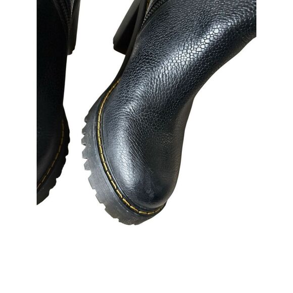 Dr. Martens Magdalena Aunt Sally Leather Chunky Boots size EU 43 US 11 Black - Picture 11 of 13